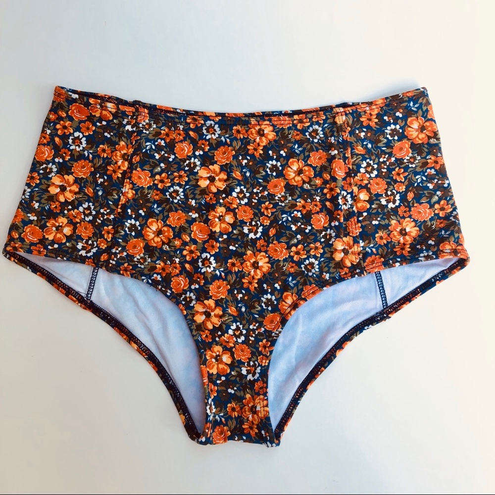Kortni Jeane High Waisted Swim Bottoms